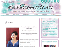 Tablet Screenshot of lisabrownroberts.com